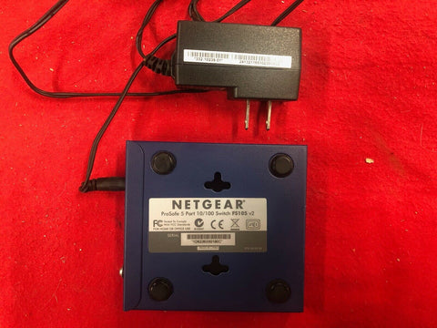 NETGEAR  ProSafe (FS105) 5-Ports External Switch