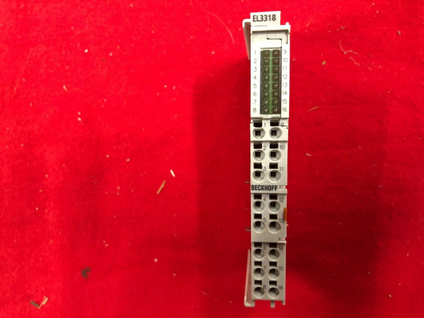 BECKHOFF EL3318 EtherCat 8 Ch Thermocouple Input Module | PLC Ltd.