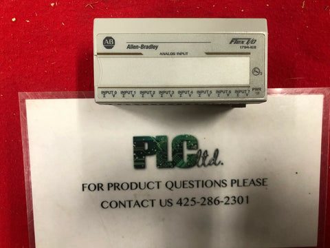 1794IE8 SER B Flex I/O Analog Input Module 1794-IE8 ALLEN BRADLEY