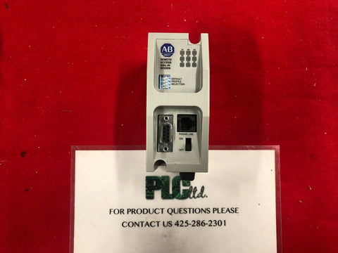 Allen Bradley 9300-RADM1/B Series B Din Rail Mount Remote Access Dial In Modem
