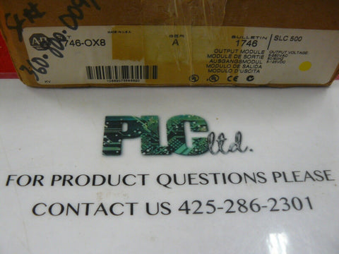 NEW Allen Bradley 1746-OX8 SLC 500 Ser A Output Module 1746OX8