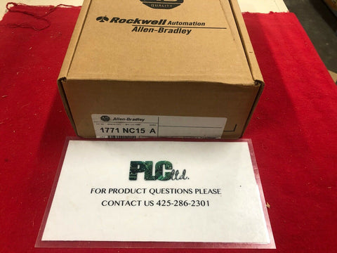 Brand New Allen Bradley 1771-NC15 Ser A 1771NC15 High Resolution Cable