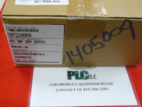 APC SBP2200RM 8AC outlet(s) Black power distribution unit (PDU) Brand New
