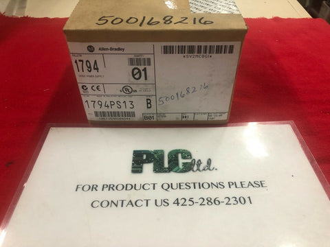 Brand New Allen Bradley 1794-PS13 Flex I/O 24 VDC Power Supply Ser B 1794PS13