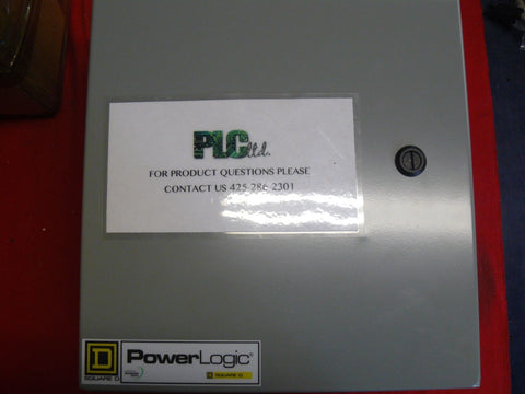 PowerLogic Square D Schneider Industrial Control Power Saginaw Enclosure