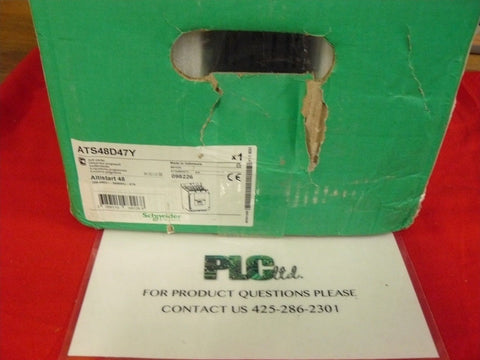 ATS48D47Y New Sealed Soft Start Controller Schneider Telemecanique Altistart 48