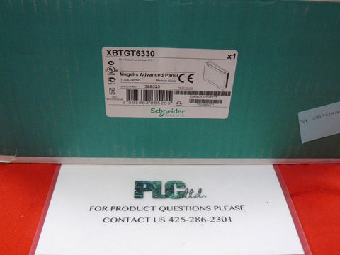 XBTGT6330 Used Excellent Modicon Schneider Color Touch Panel XBT-GT6330