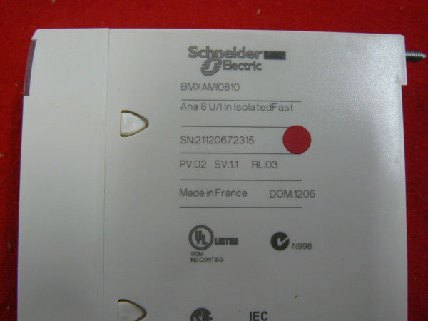 BMXAMI0810 Schneider Electric Modicon BMX-AMI-0810 | PLC Ltd.