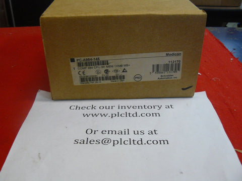 PCA984145 Brand New! Modicon Compact CPU PC-A984-145