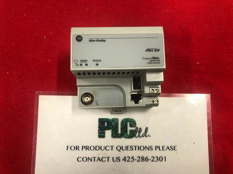 Allen Bradley 1794-ACN15 Flex I/O ControlNet Adapter Ser C 1794ACN15