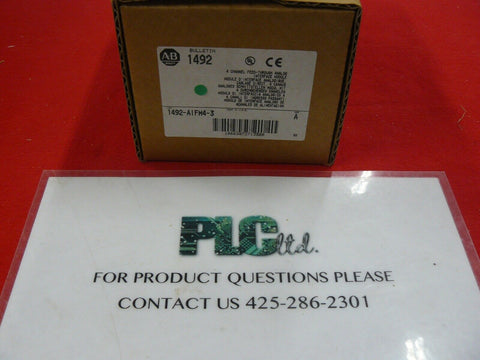 Allen-Bradley 1492-AIFM4-3 SER A 4-Channel Feed-Through Analog Module 1492AIFM43