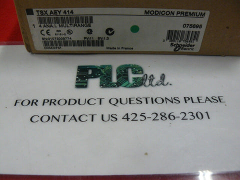 TSXAEY414 New Factory Sealed Modicon Premium Analog Input Module TSX-AEY-414