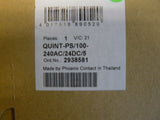 NEW SEALED! Phoenix Contact QUNIT-PS/100 Power Supply OUT 24VDC QUINT-PS-100