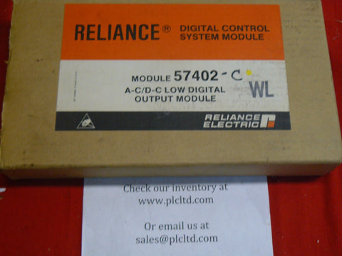 Reliance Electric 57402 0-57402-C 115V AC/DC Low Digital Output Module PLC