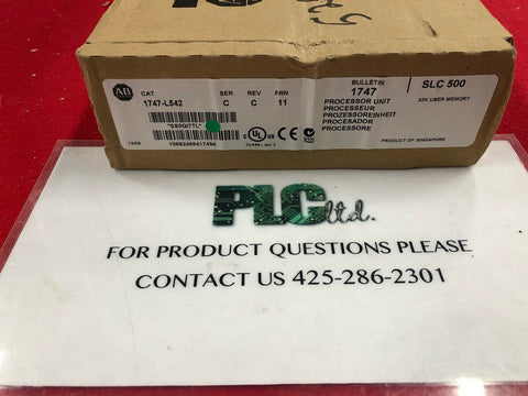 New Sealed Allen-Bradley 1747-L542 Ser C SLC 500 Processor CPU 1747L542