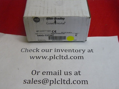 Allen Bradley 440G-T27247 TLS3-GD2 NEW Guard Master Safety Switch