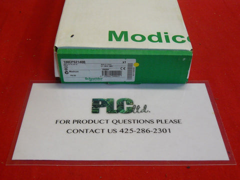 140CPS21400 BRAND NEW! Modicon Pwr Sply 140-CPS-214-00