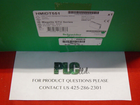 HMIDT551 NEW FACTORY SEALED! Modicon HMI-DT551 GTU 10" TOUCH DISPLAY