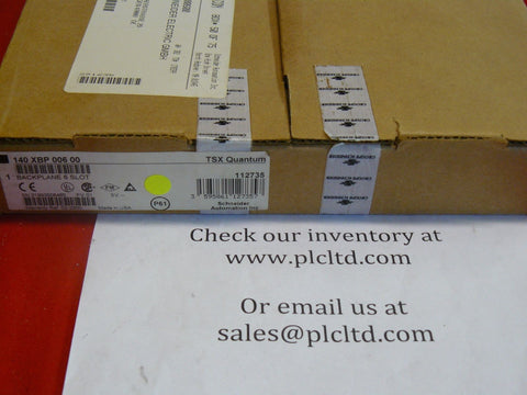 140XBP00600 BRAND NEW! Modicon Quantum 6 Slot Back 140-XBP-006-00