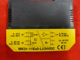 TURCK MK31-11EX0-LI/24VDC ANALOG SIGNAL TRANSMITTER MK31-11EX0-LI