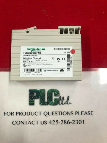 SCHNEIDER TCSESU033FN0 CONNEXIUM UNMANAGED SWITCH 3TX
