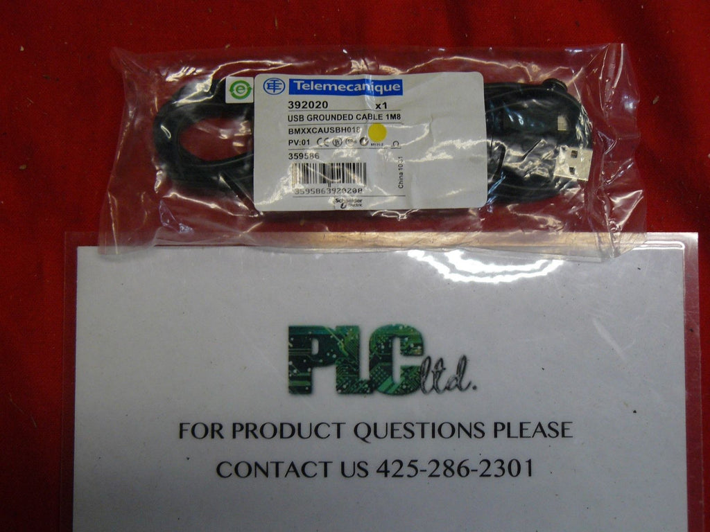 NEW SEALED! TELEMECANIQUE 392020 BMXXCAUSBH018 USB GROUNDED CABLE 1M8