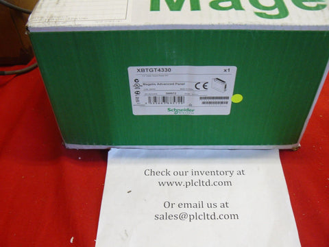 XBTGT4330 BRAND NEW Modicon Schneider Color Touch Panel XBT-GT4330