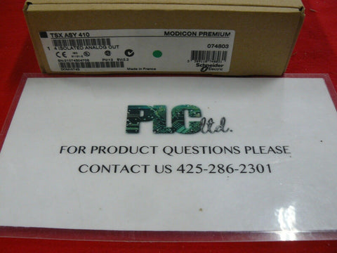 TSXASY410 New Factory Sealed Modicon Premium 4 Iso Analog Out TSX-ASY-410