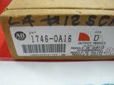 Allen Bradley Used 1746-OA16 SLC 500 Ser D Output Module 1746OA16