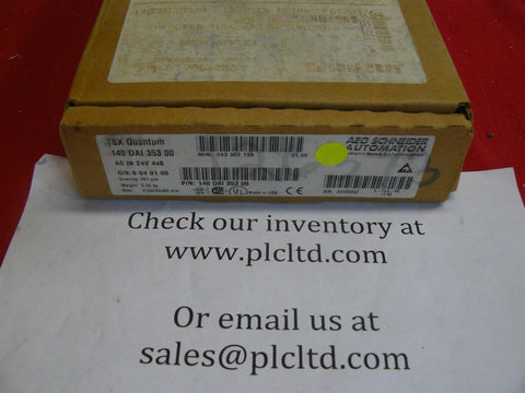 140DAI35300 BRAND NEW! Modicon Quantum AC IN 140-DAI-353-00