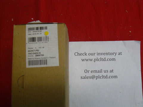 NEW Phoenix Contact 2866763 QUINT-PS/1AC/24DC/10 Power Supply