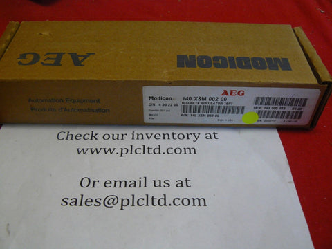 140XSM00200 Brand New! Modicon 16 pt Simulator 140-XSM-002-00