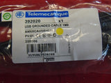 NEW SEALED! TELEMECANIQUE 392020 BMXXCAUSBH018 USB GROUNDED CABLE 1M8