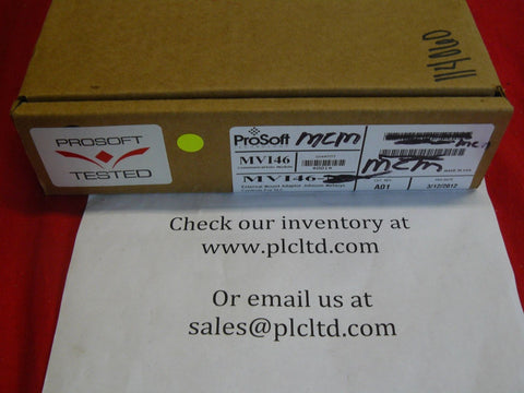 ProSoft MVI46-MCM BRAND NEW! MVI46 Comm Module ALLEN BRADLEY SLC 500