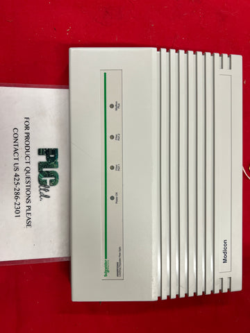 490NRP25400 Modicon Fiber Line Drop Repeater 490-NRP-254-00 Cracked Case
