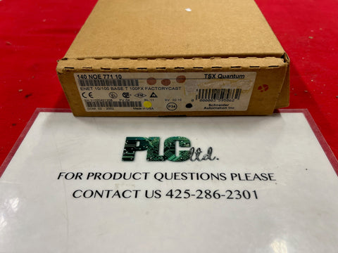 140NOE77110 Modicon BRAND NEW Ethernet 140-NOE-771-10
