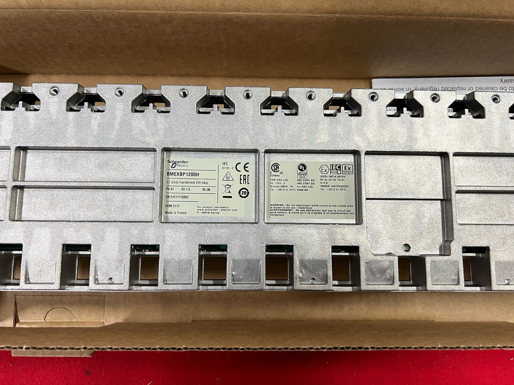 BMEXBP1200H Brand New Schneider Electric Modicon BME-XBP-1200 | PLC Ltd.