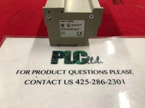 ABE7H16R21 Used Modicon Premium Wiring Base ABE7-H16R21
