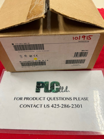 174CEV30010 NEW Modicon Modbus Ethernet 174-CEV-300-10