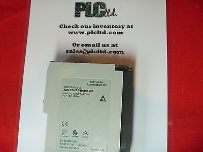 ASBADU206 Used TESTED and GUARANTEED Modicon Compact Analog Input AS-BADU-206
