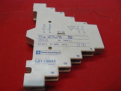 LA1LC034 Telemecanique Modicon Auxiliary Contact LA1-LC034