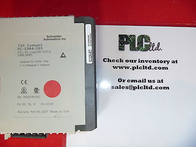 PC-E984-265 Used FULLY TESTED GUARANTEED Modicon Compact CPU PCE984265