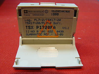 TSXP1720FA Used Schneider PL7-2 Soft TSX-P1720-FA