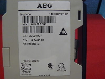 140CRP93100 Used Modicon RIO HEAD Module 140-CRP-931-00 | PLC Ltd.