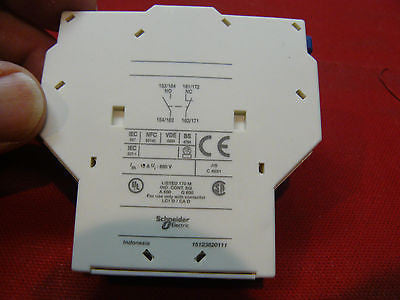 LAD8N11 Telemecanique Modicon Starter Lateral Contact Block  LAD-8N11