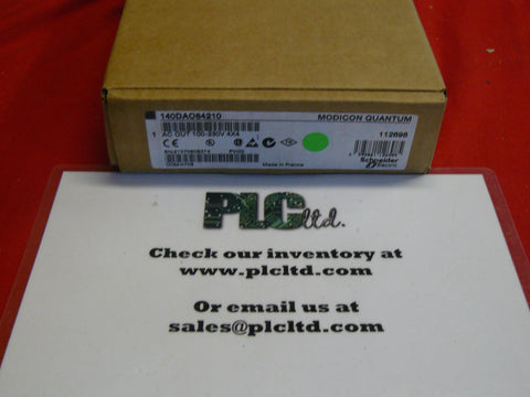 140DAO84210 New SEALED! Modicon Quan AC OUT 100 140-DAO-842-10