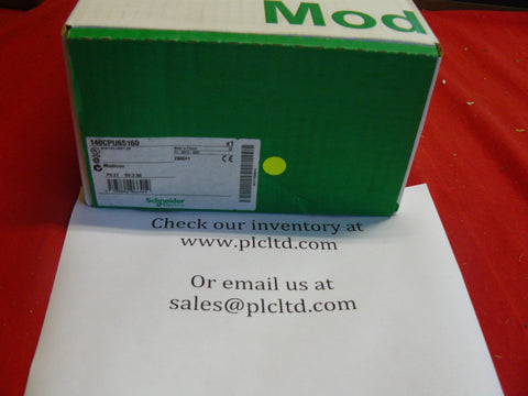 140CPU65160 NEW Modicon CPU 140-CPU-651-60
