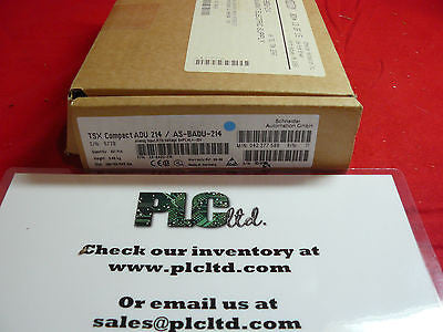 ASBADU214 NEW Modicon Compact Analog Input AS-BADU-214