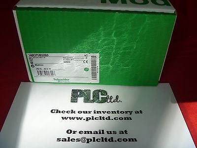 140CPU65260 NEW FACTORY Sealed Modicon CPU 140-CPU-652-60