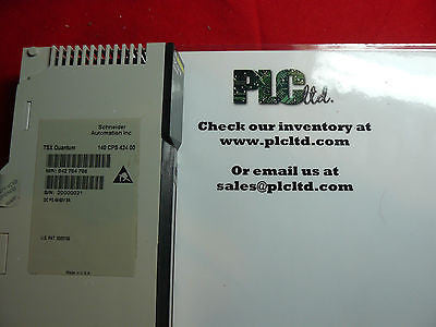 140CPS42400 Used TESTED Modicon Pwr Sply 140-CPS-424-00